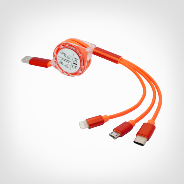 一拖三伸縮數(shù)據(jù)線