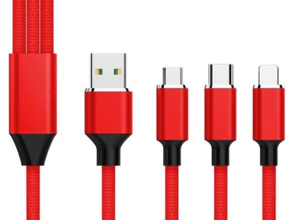 三合一數(shù)據(jù)線，一拖三數(shù)據(jù)線，一線三用，使用更方便