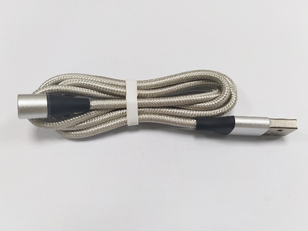 尼龍編織磁吸數(shù)據(jù)線，帶LED夜燈可傳輸數(shù)據(jù)